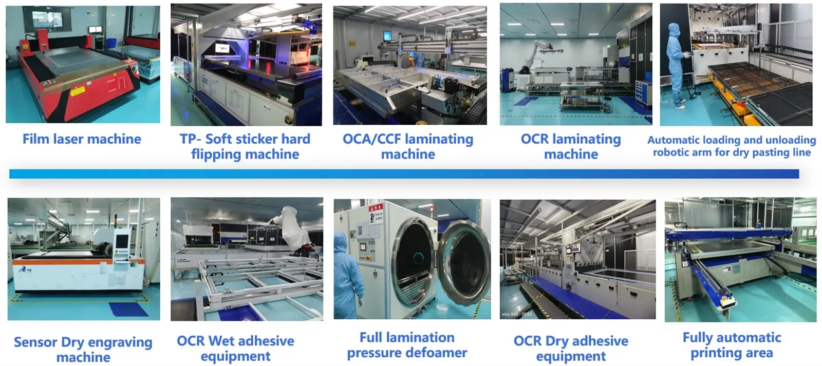 Commercial Display Bonding Line Equipment Commercial Display Bonding Line Equipment